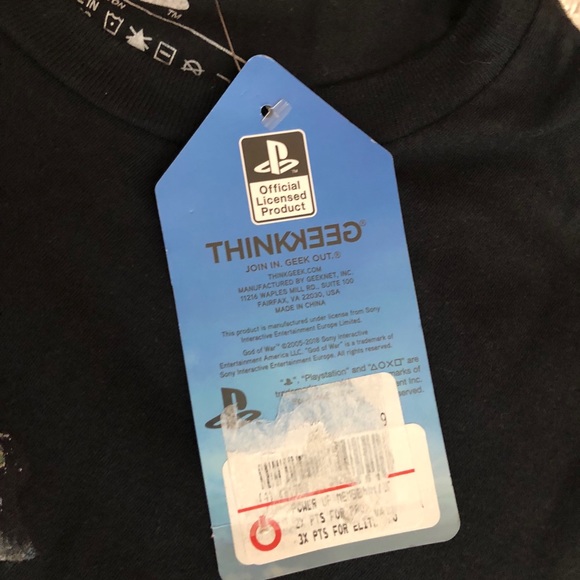 NWT GOD OF WAR GRAPHIC TEE S UNISEX! - Picture 6 of 6